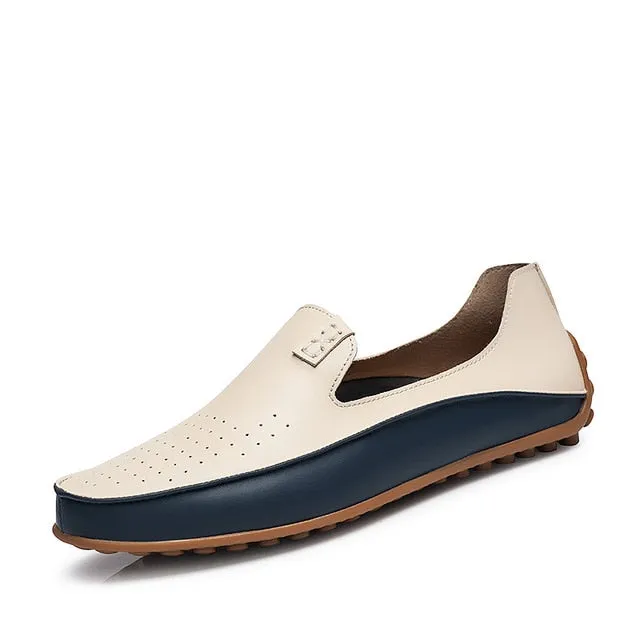 New Slip Casual Driving Shoes Wide 2020 Business  Sneaker Male