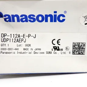 Panasonic DP-112A-E-P-J Dual 3 Color Digital Pressure Sensor