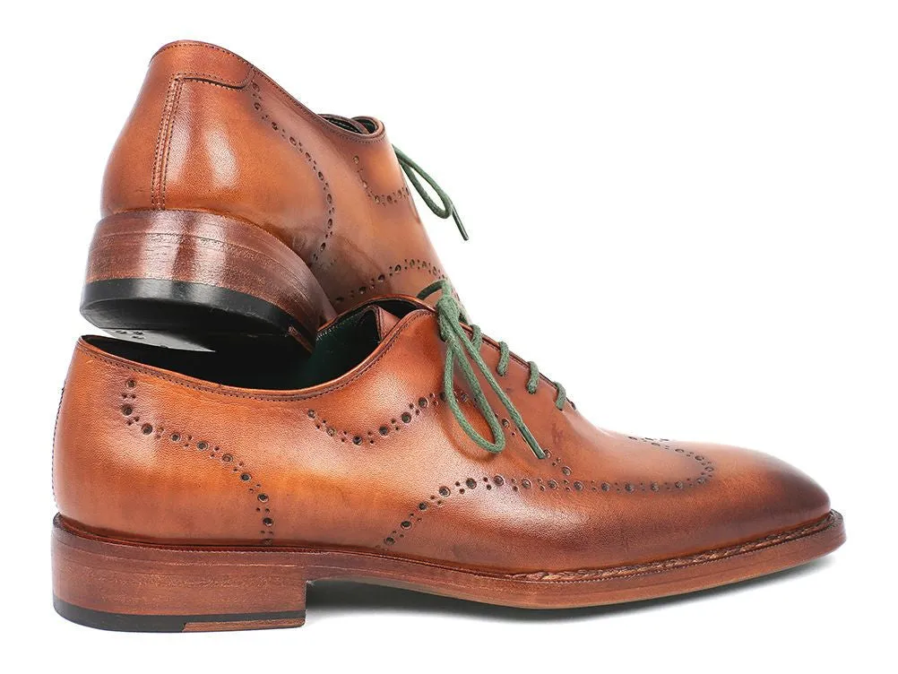Paul Parkman Men's Camel Brown Oxford