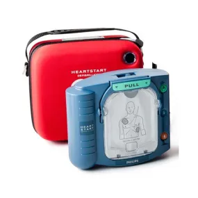 Phillips HeartStart HS1 AED Defibrillator   Carry Case Automatic Heart Starter