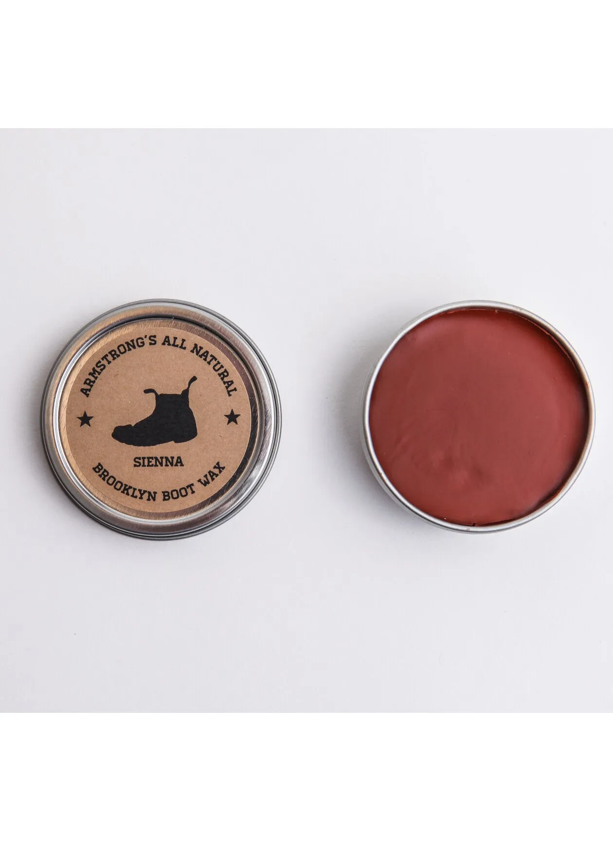 PIGMENTED BROOKLYN BOOT WAX - SIENNA
