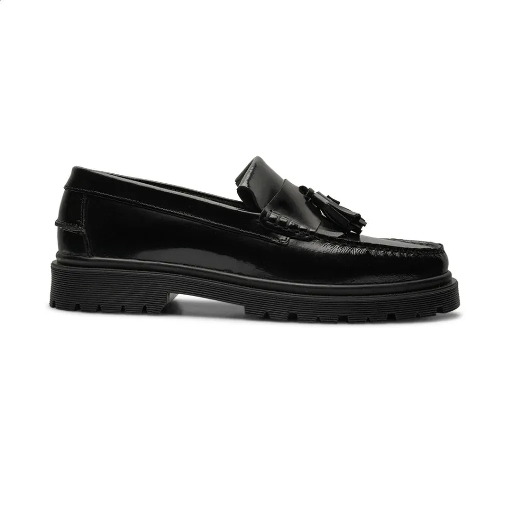 Playboy Florida Polido leather Black polido shoe