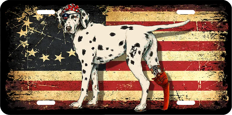 "American Breed" Front License Plates