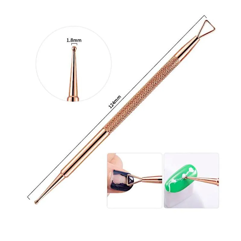 Rose Gold Peeler Scraper Gel Nail Polish