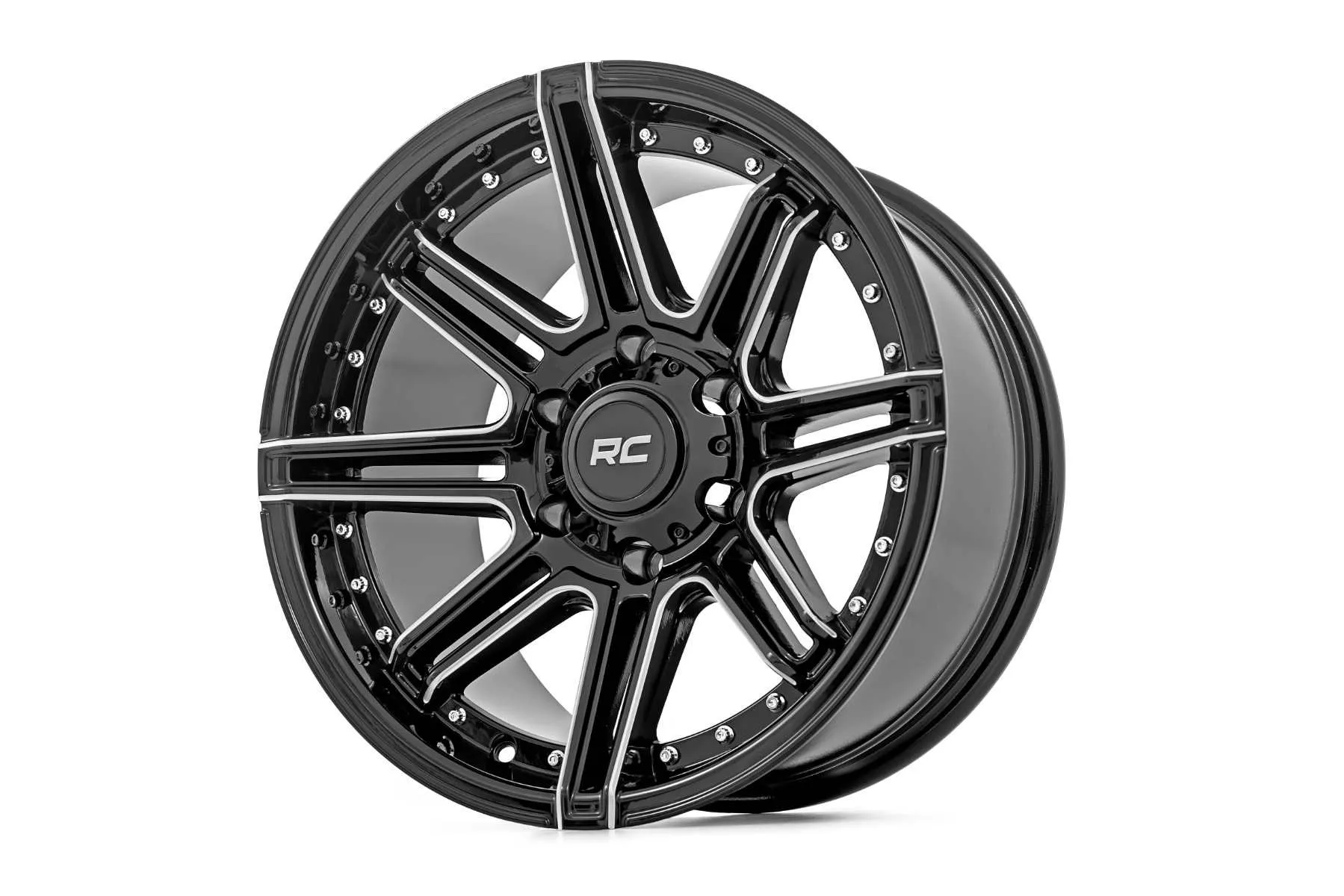 Rough Country 35X12.50R20 Tires & Rough Country 88 Series Wheels Package | 2022-2025 Toyota Tundra