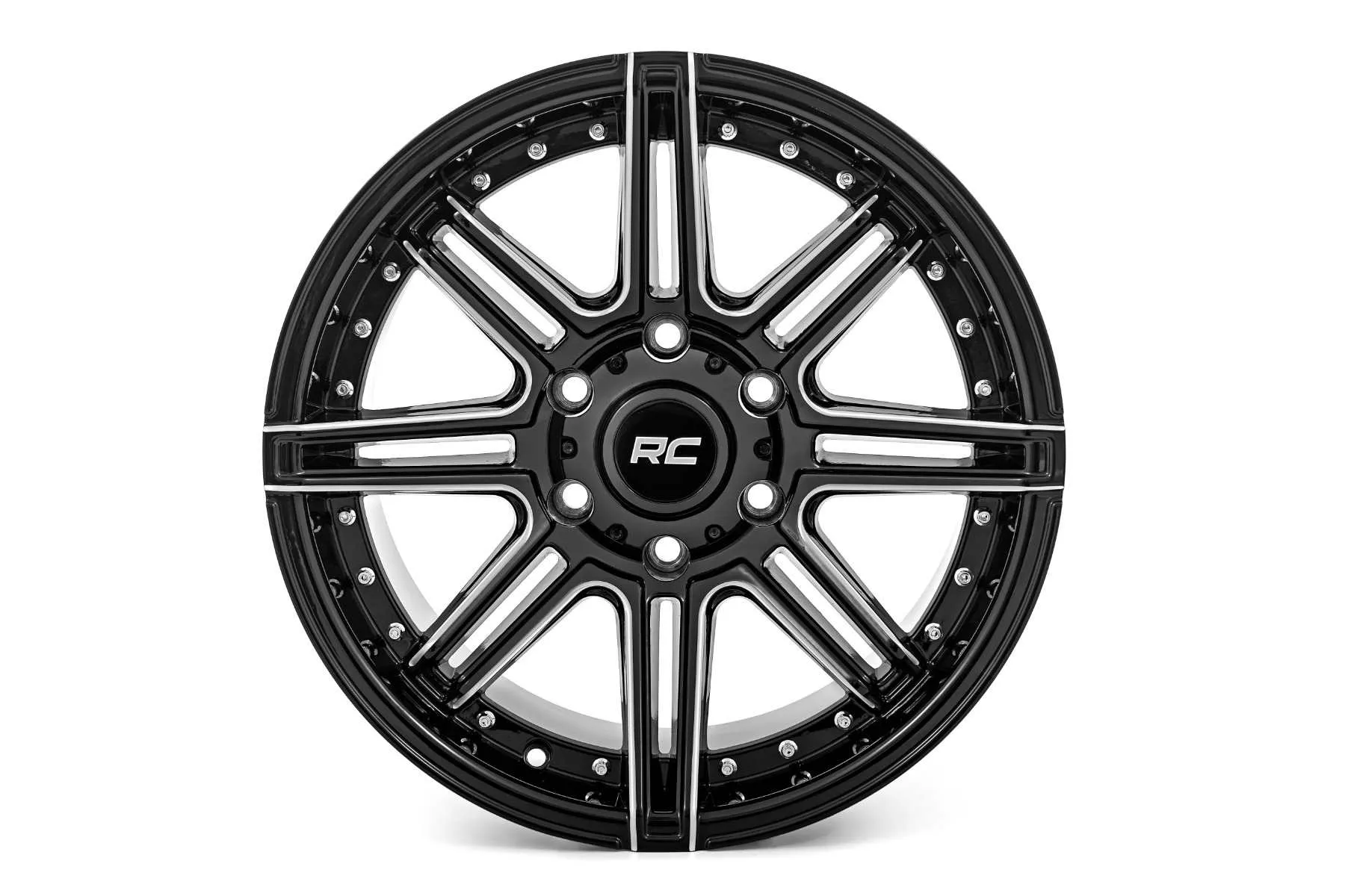 Rough Country 35X12.50R20 Tires & Rough Country 88 Series Wheels Package | 2022-2025 Toyota Tundra