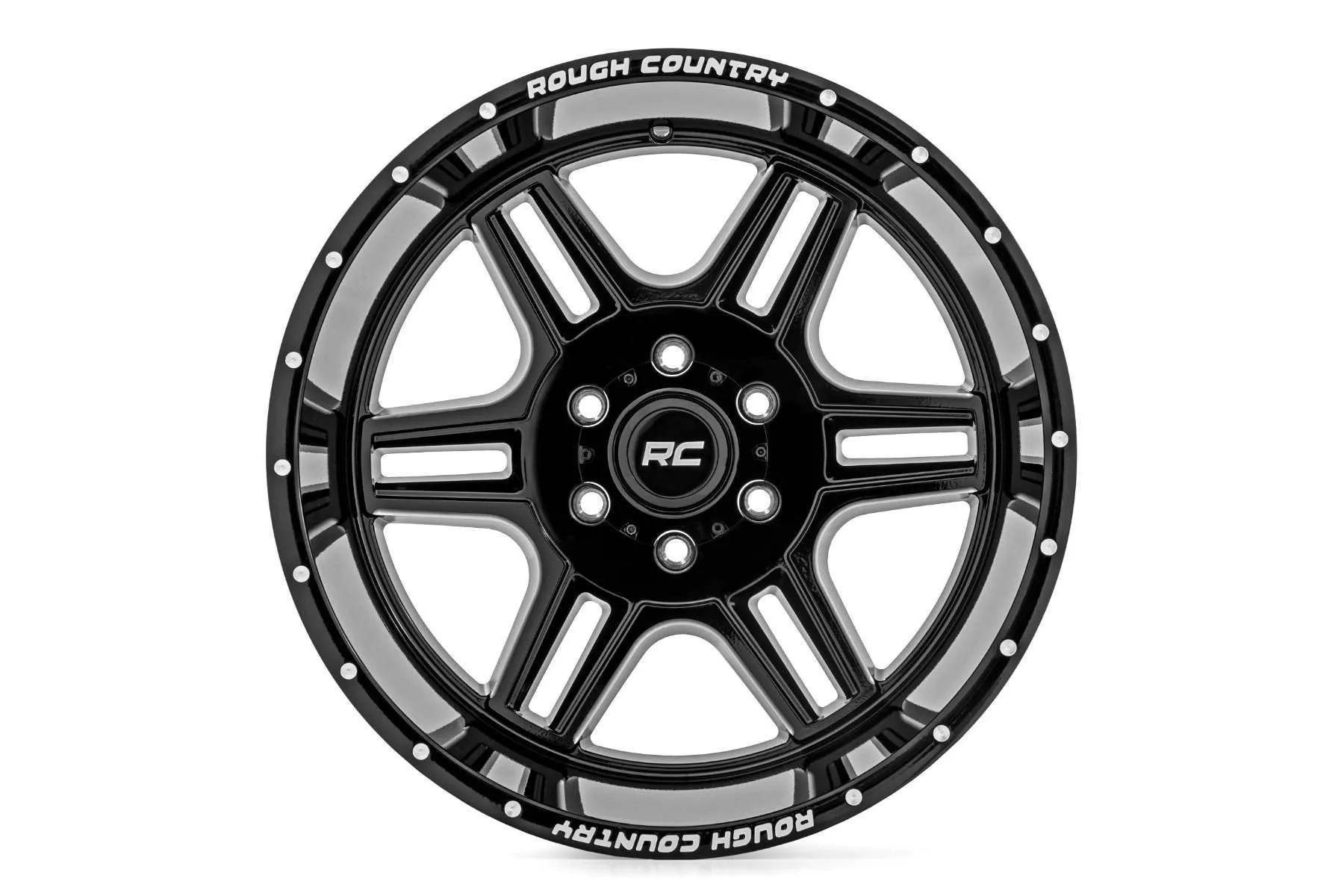 Rough Country 35X12.50R20 Tires & Rough Country 92 Series Wheel Package | 2022-2025 Toyota Tundra