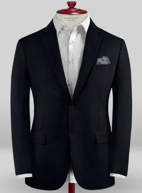 Scabal Taormina Abella Hopsack Blue Wool Jacket