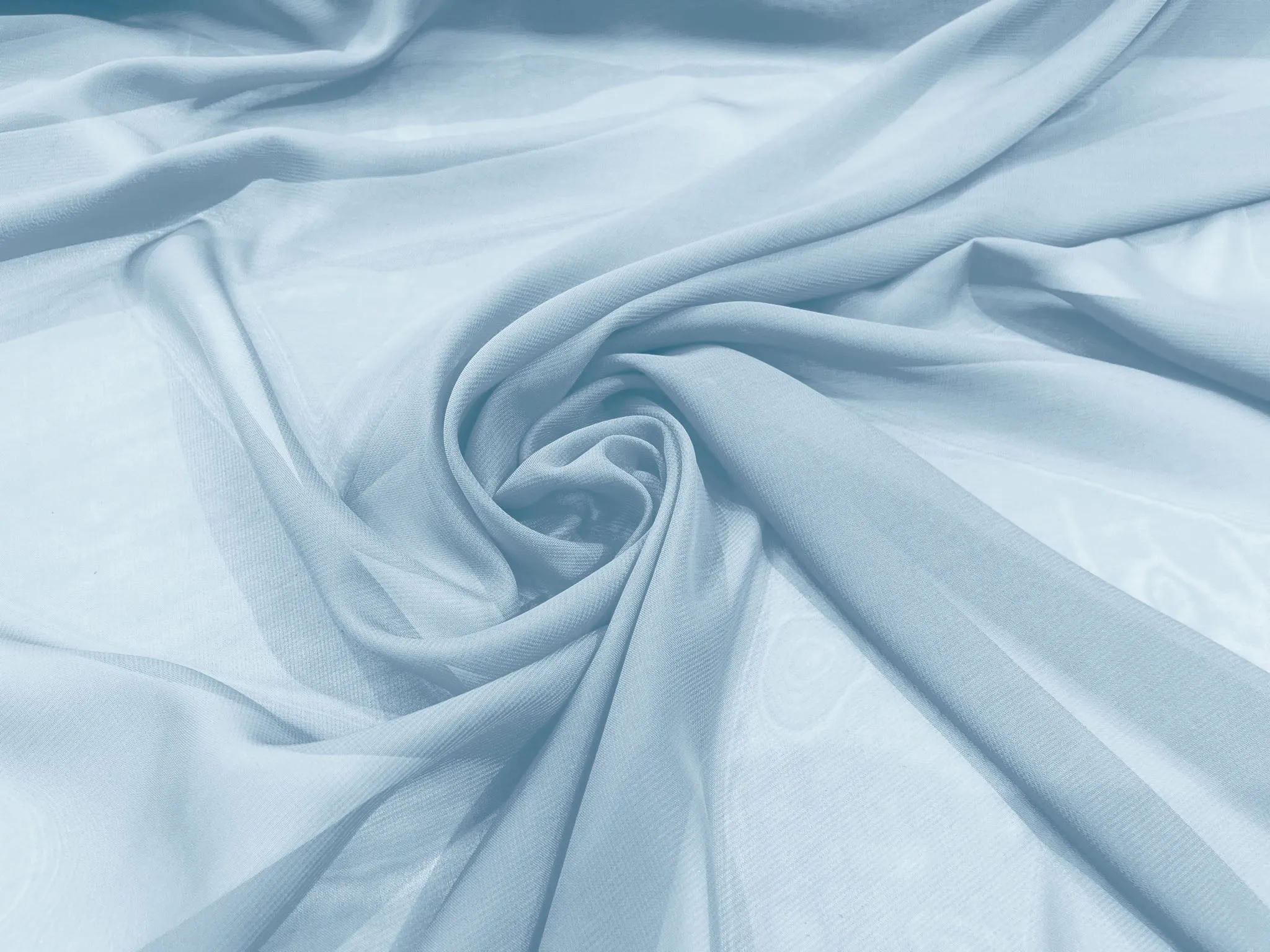 SOLID CHIFFON (by the yard)