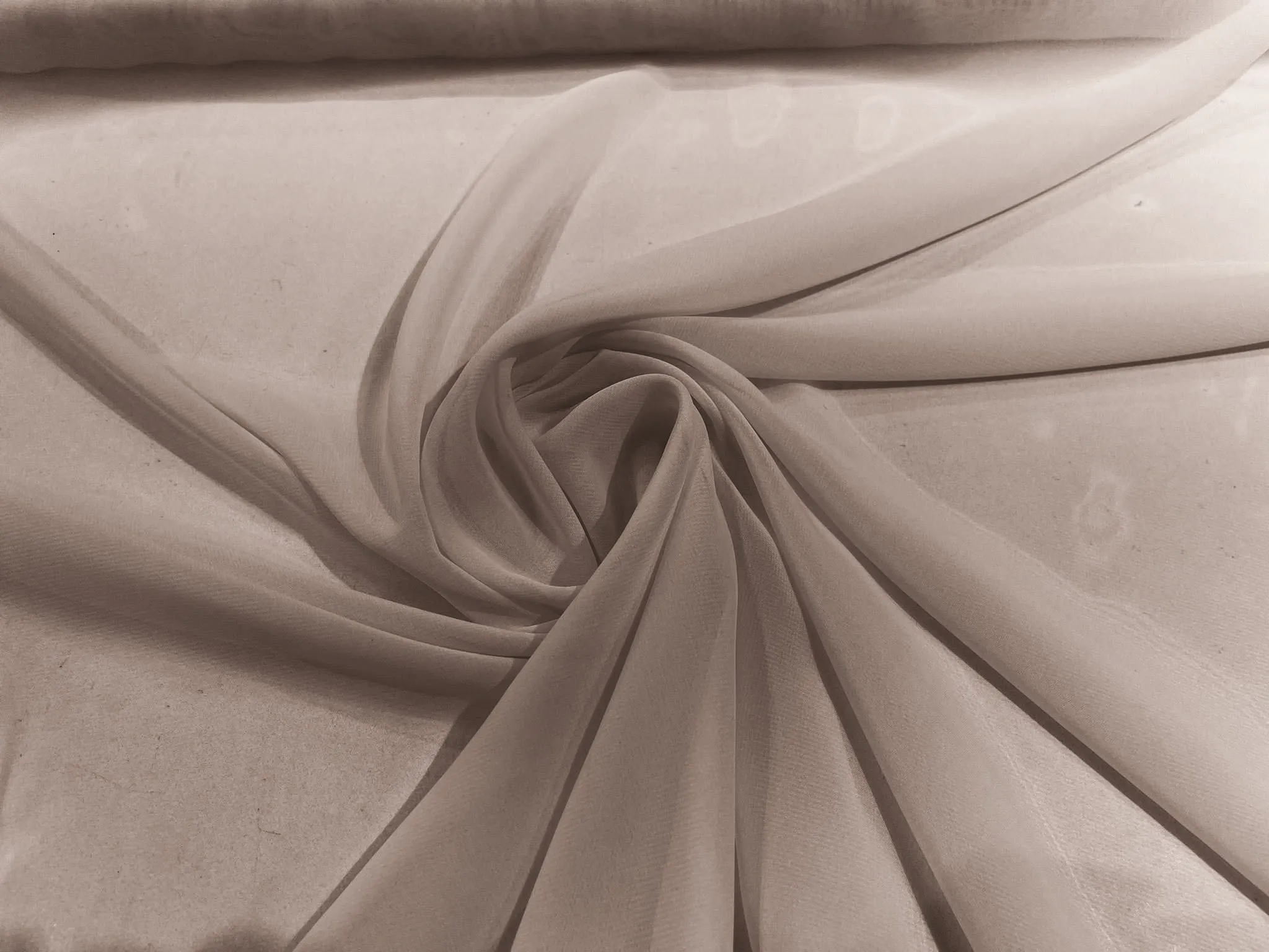 SOLID CHIFFON (by the yard)