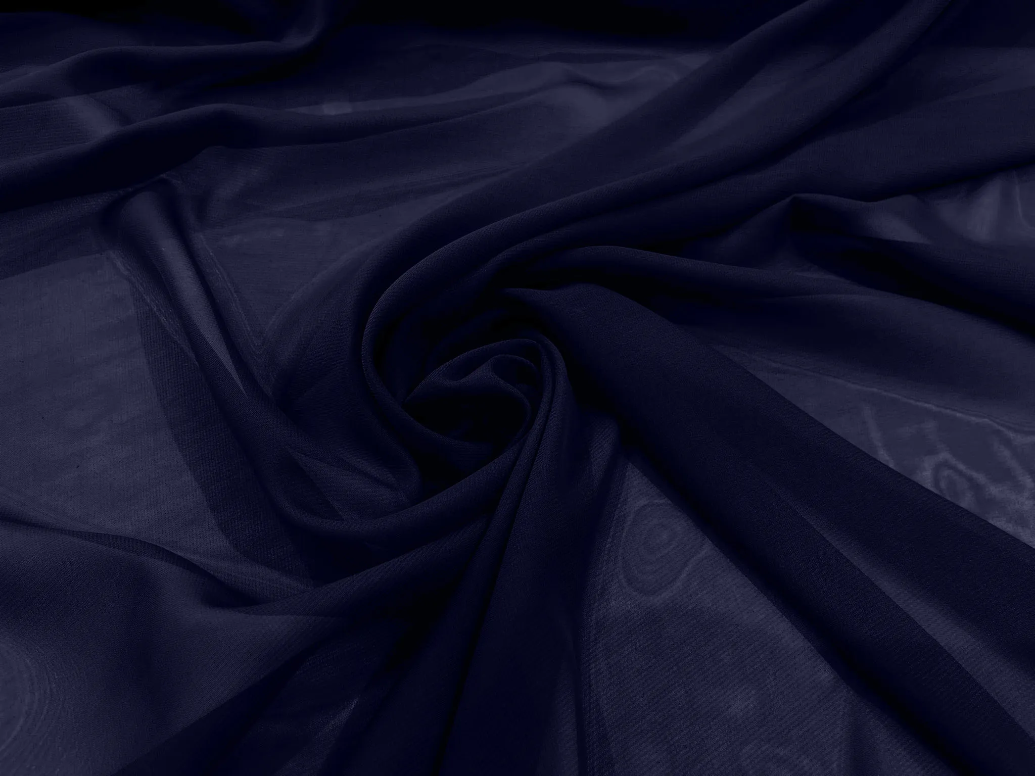 SOLID CHIFFON (by the yard)