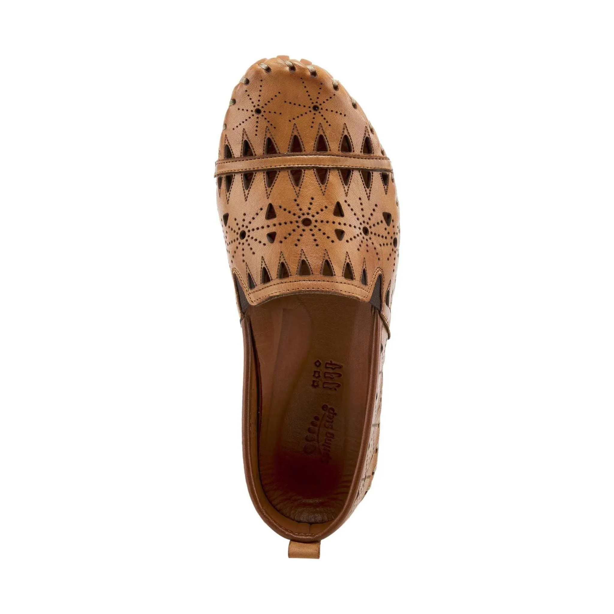 Spring Step Women's Fusaro Loafer Shoes - Brown
