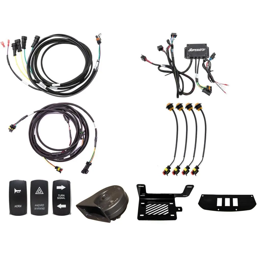 SuperATV Can-Am Commander Deluxe Plug & Play Turn Signal Kit