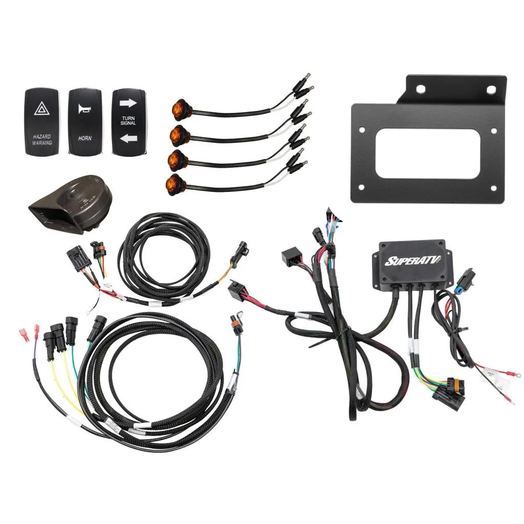 SuperATV Kawasaki Teryx KRX 1000 Deluxe Plug & Play Turn Signal Kit