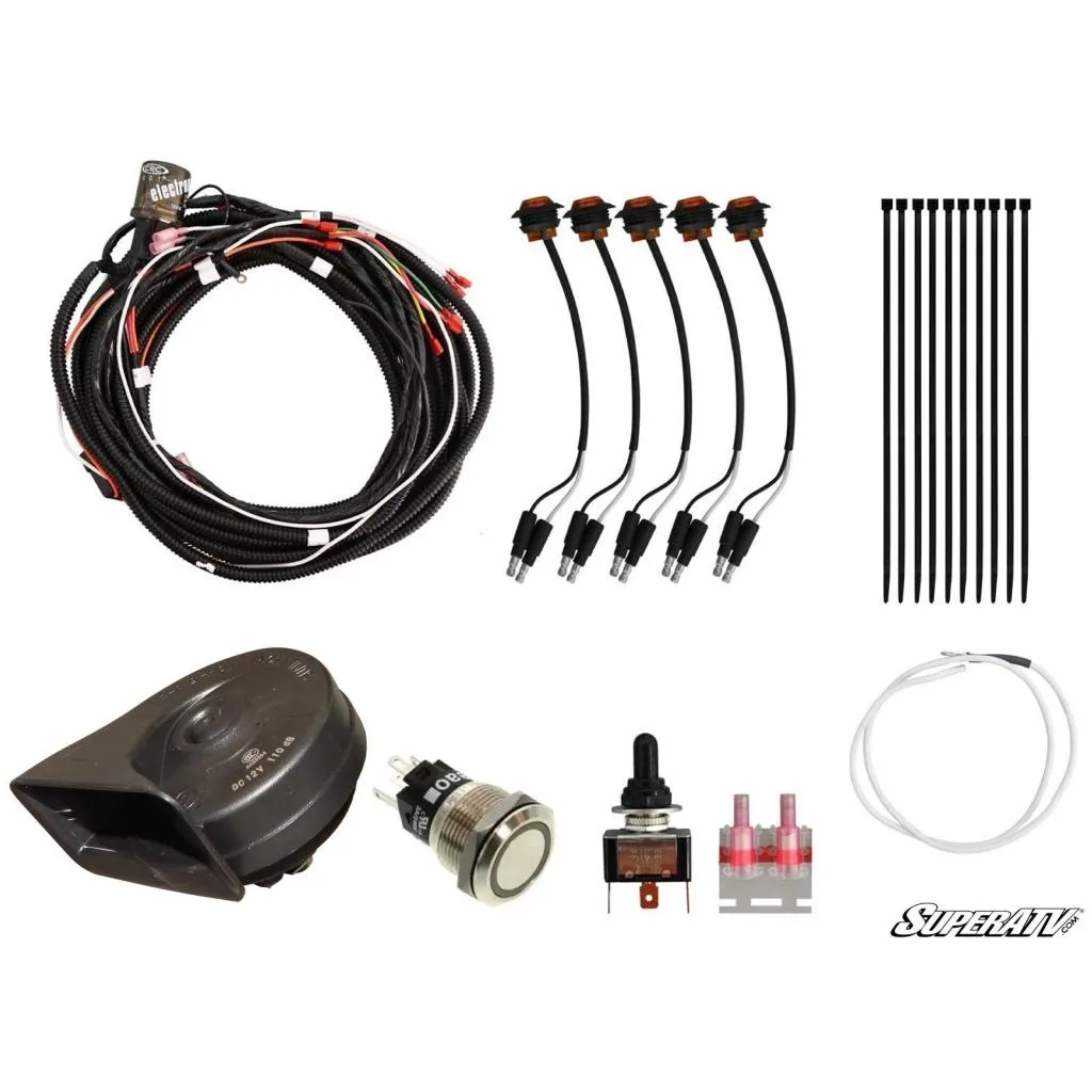 SuperATV Polaris RZR XP Turbo Plug & Play Turn Signal Kit