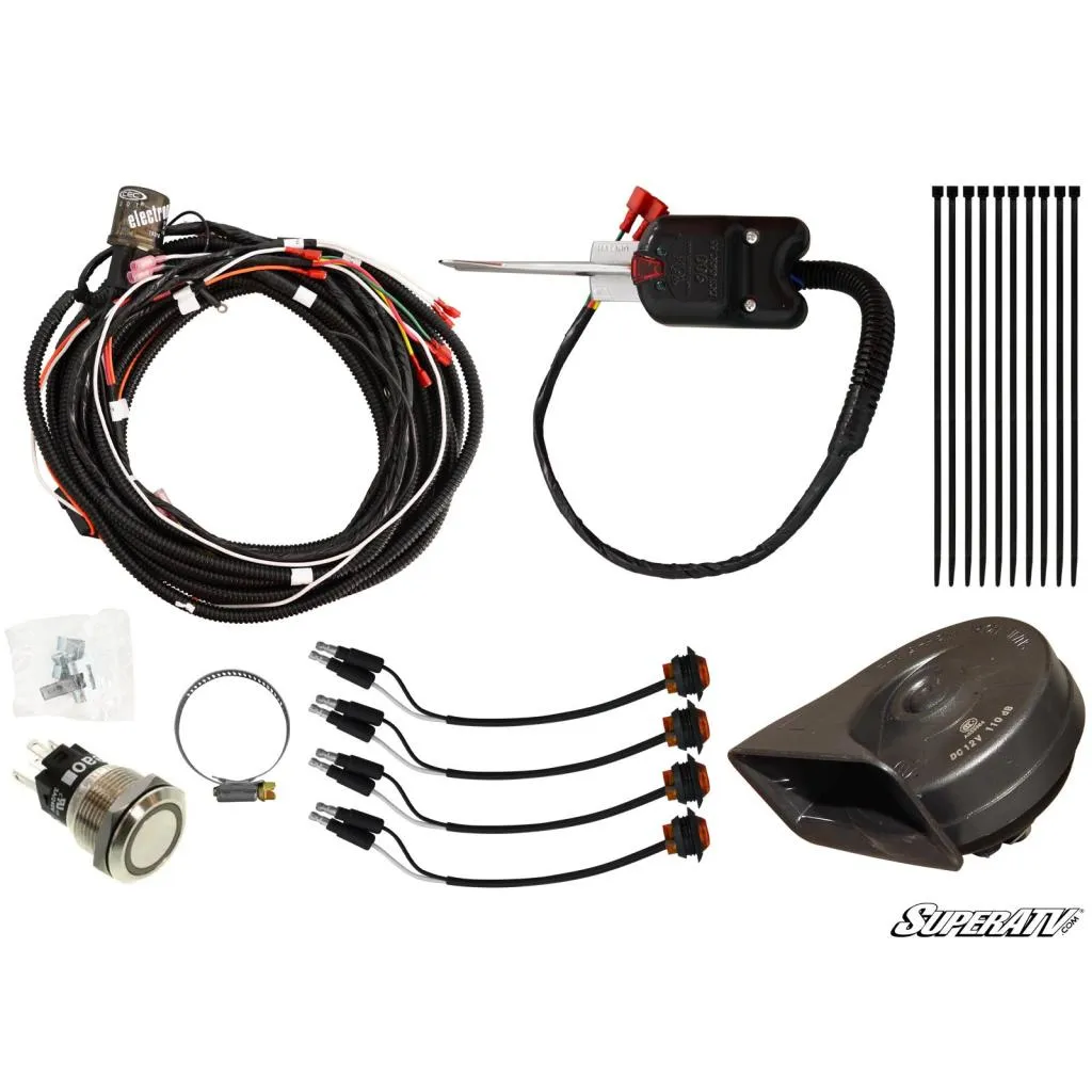 SuperATV Polaris RZR XP Turbo Plug & Play Turn Signal Kit