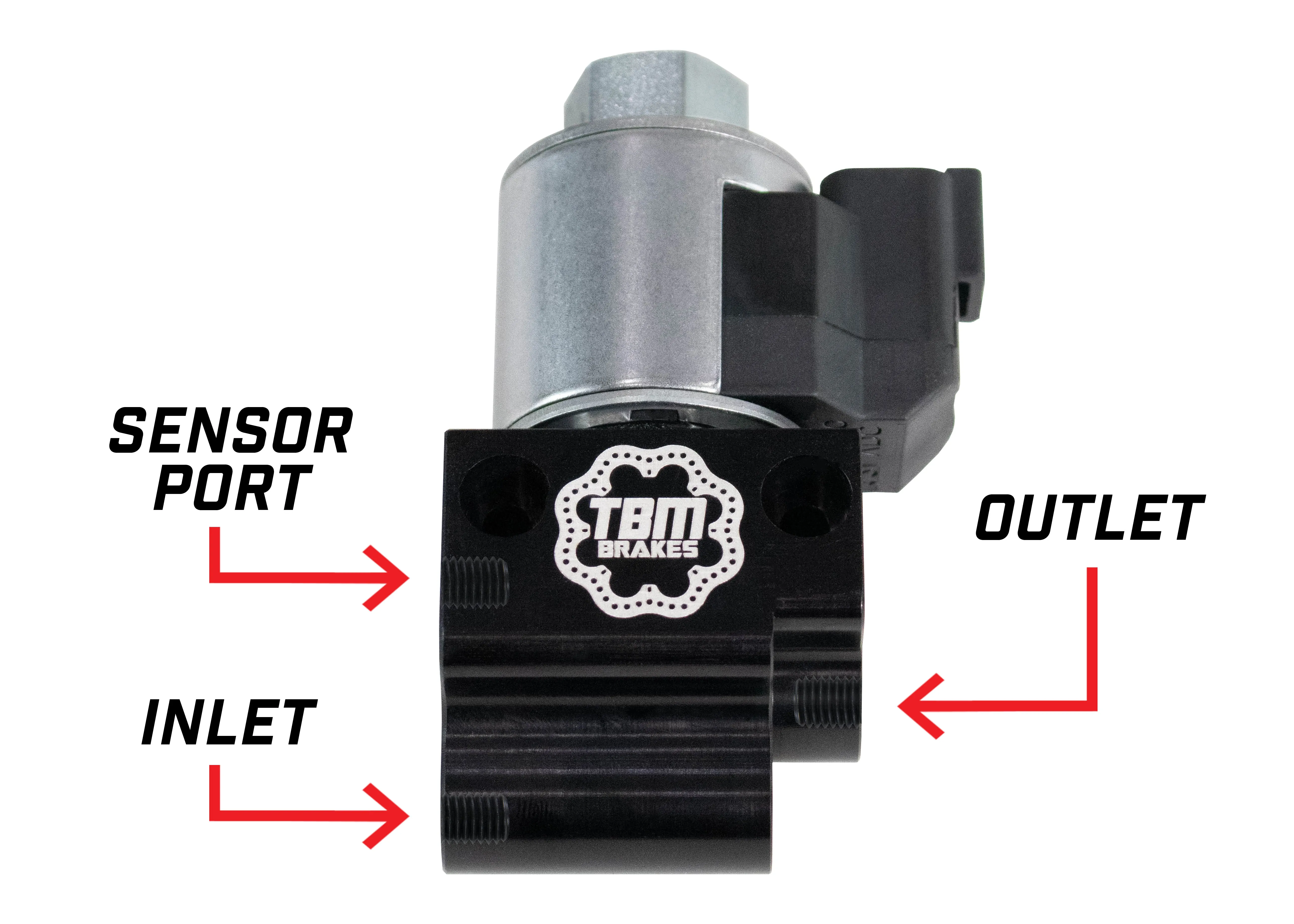 TBM Brakes Low Amp Line Lock w/ Pressure Sensor Port 52-1022