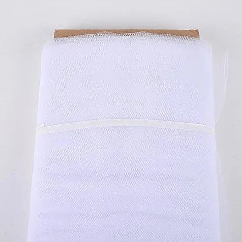 Tulle Fabric Bolt - (120 ft) 40 Yards Long 54" Inches Wide Tulle Mesh Fabrics