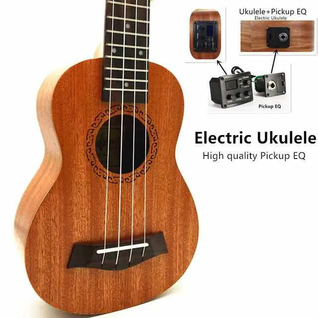 Ukulele Concert / Soprano / Tenor - Mini Hawaii Acoustic Guitar